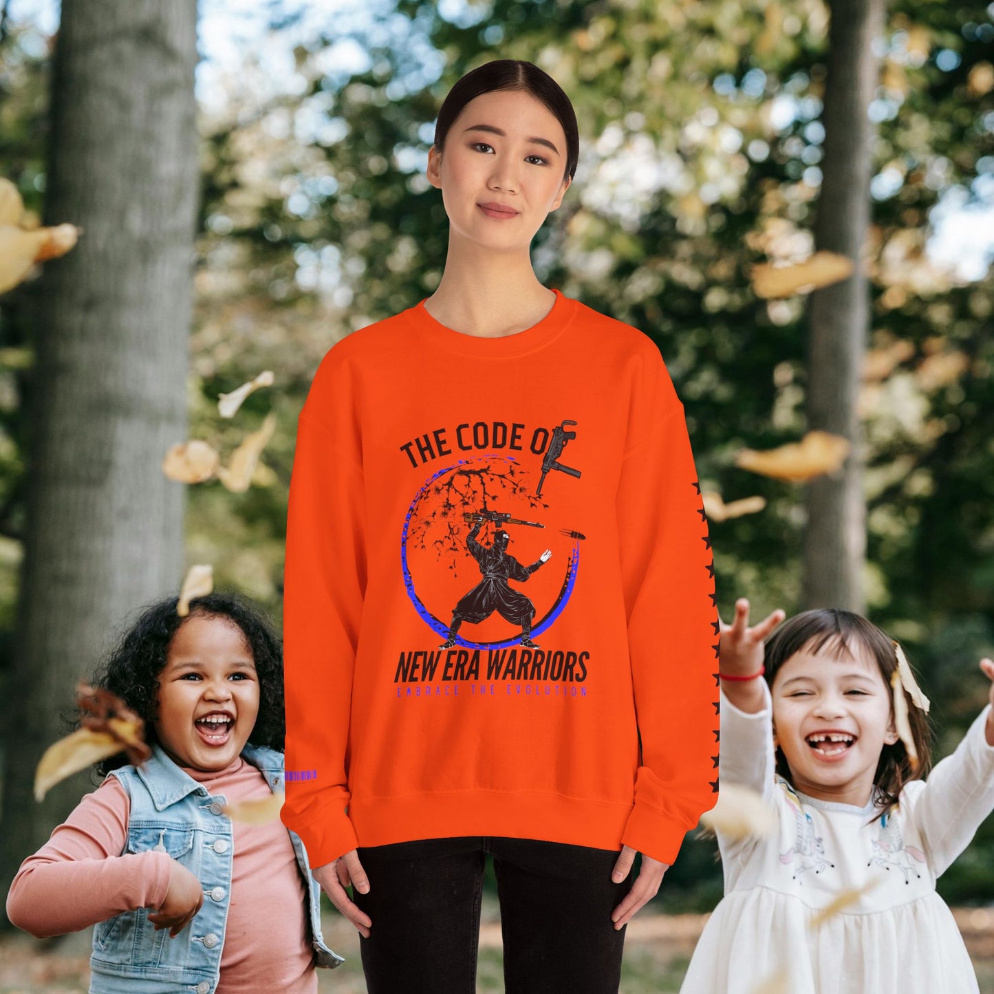 Unisex Heavy Blend™ Crewneck Sweatshirt_ N3+ Series UHBCSS PT2WV010_ Limited Edition Timeless Style by WesternWaves: