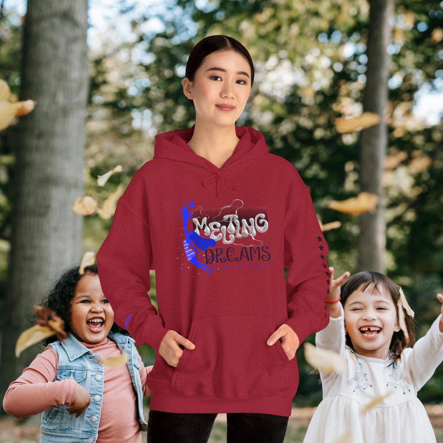 Unisex Heavy Blend™ Hooded Sweatshirt_ N3+ Series USHBHSS PT2WW006_ Limited Edition Pinnacle of Comfort & Style by WesternWaves:
