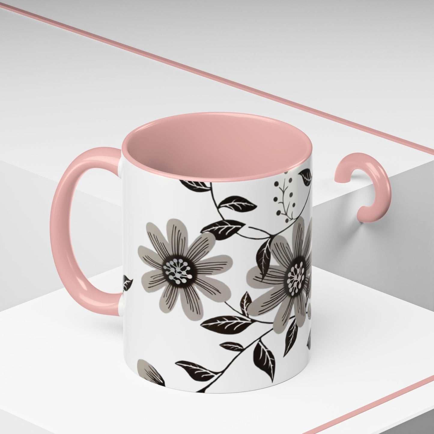 Accent Coffee Mug 11, 15oz_ N3+ Series ACM11OZ PT2WW015_ Limited Edition Perfect Blend of Style by WesternWaves: