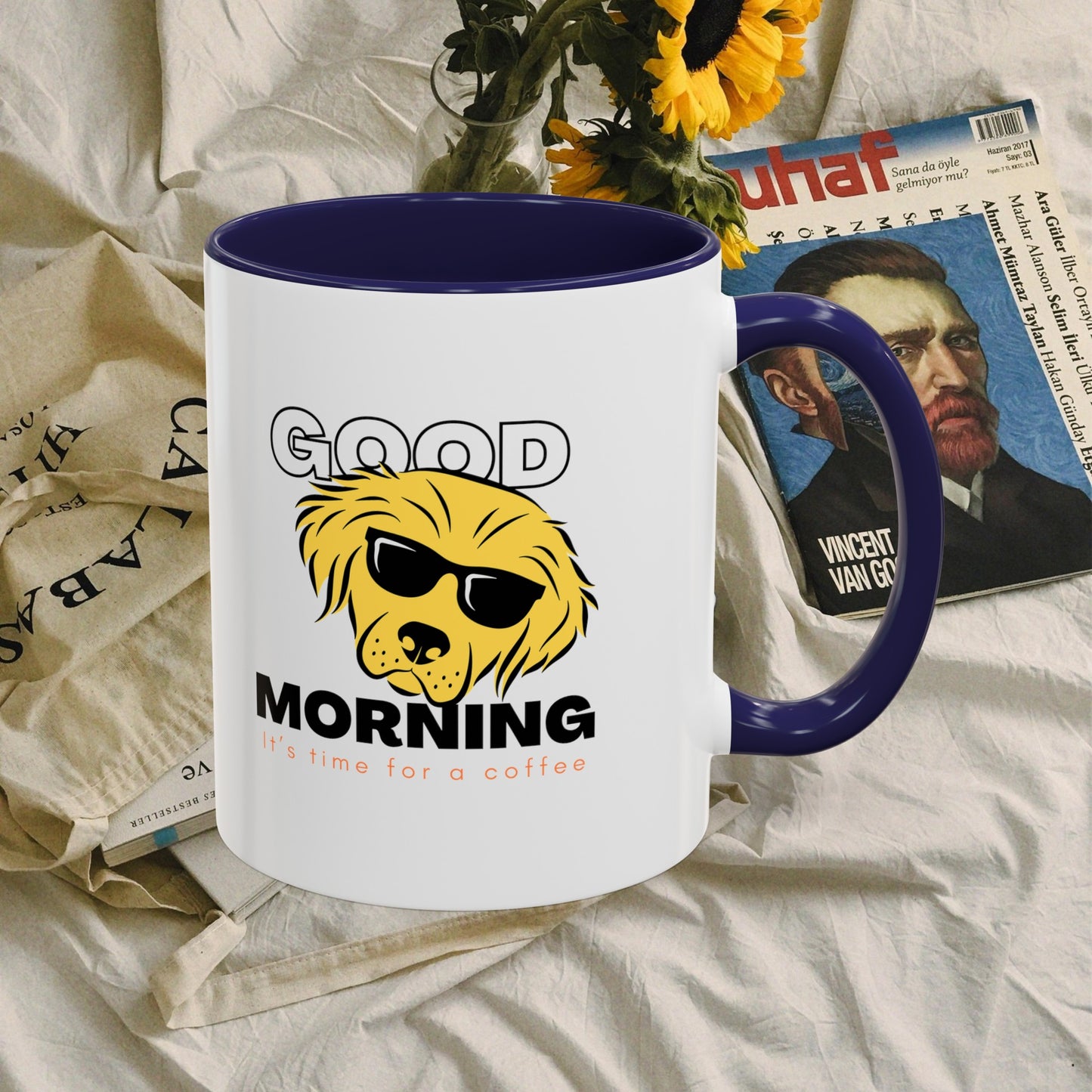 Accent Coffee Mug (11, 15oz)_ N+ Series CMUG PT2WW011_ Limited Edition Mug by WesternWaves