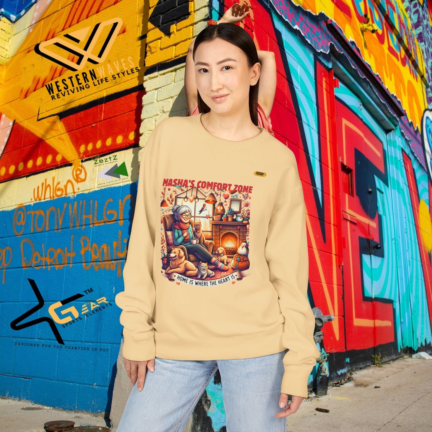 Crewneck Sweatshirt_ N7* Series CNSS PT2WW001_ Limited Edition Gift for Her, by WesternWaves: