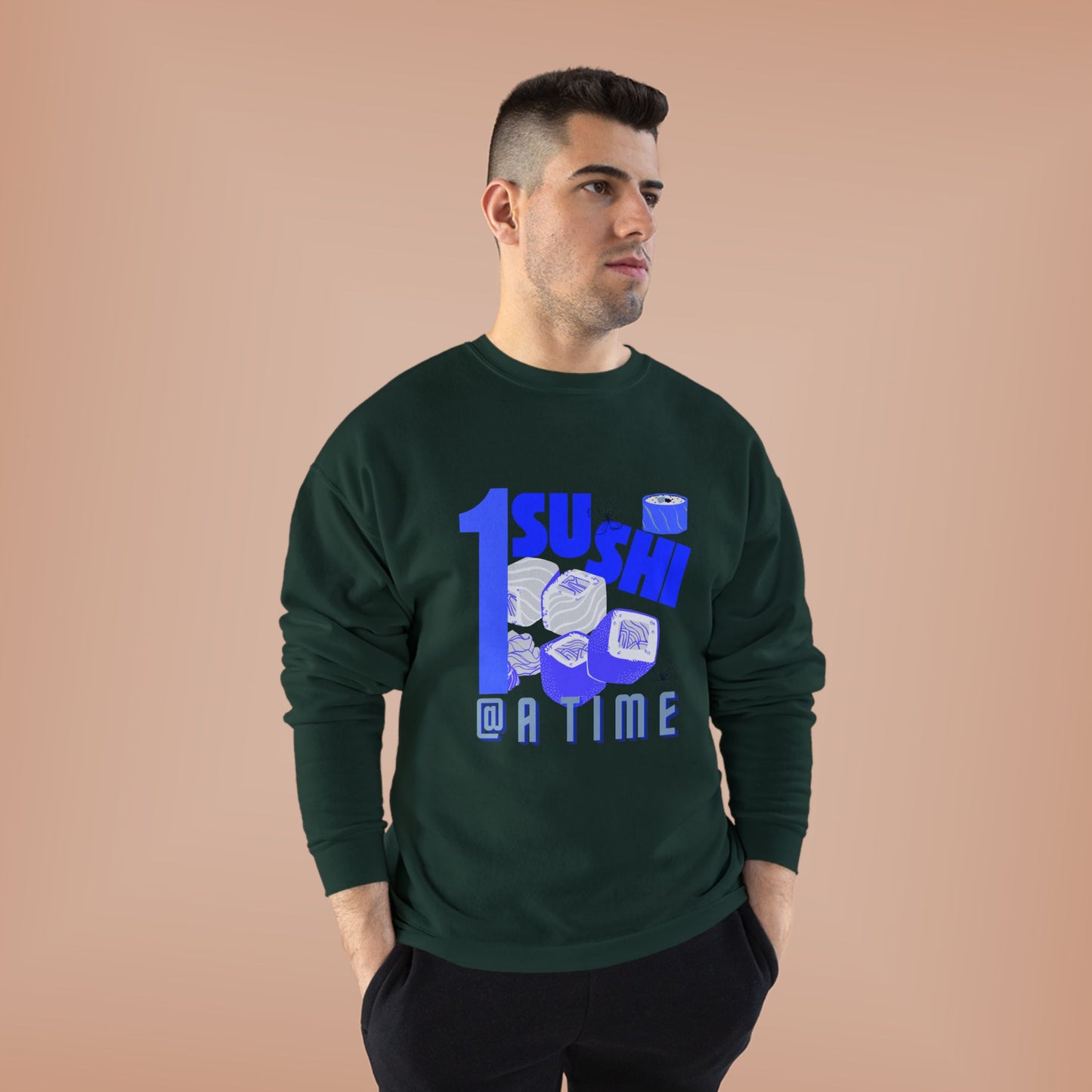 Unisex EcoSmart® Crewneck Sweatshirt_ N3+ Series USESCNSS PT2WW001_ Limited Edition Perfect Blend of Comfort, Style, & Sustainability by WesternWaves: