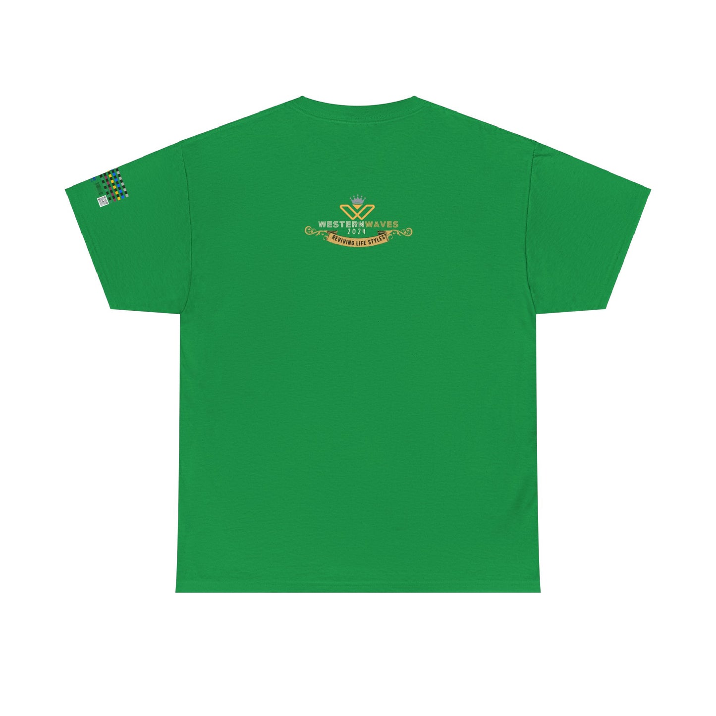 Unisex Heavy Cotton Tee_ Crafted from premium 100% cotton_ N+ Series UHCT PT2WV007_ Limited Edition by WesternWaves: