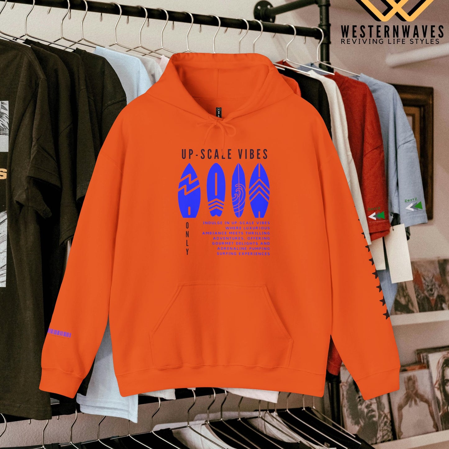 Unisex Heavy Blend™ Crewneck Sweatshirt_ N3+ Series UHBCSS PT2WW008_ Limited Edition Comfort & Style by WesternWaves: