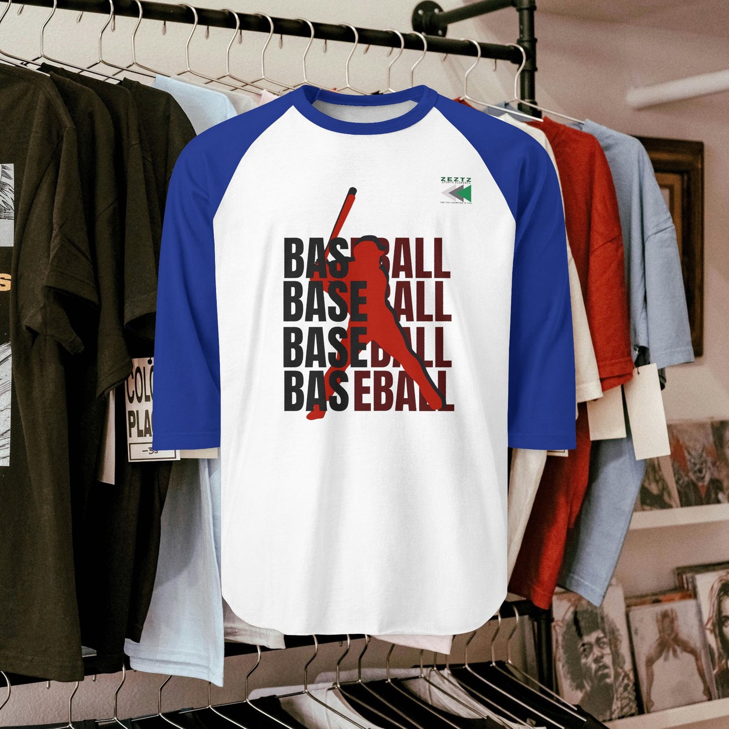 Unisex Baseball Tournament Raglan Shirt_ Series N8+ USBBTRS PT2WWW001_ Limited Edition Vintage Sports Tee by WesternWaves: