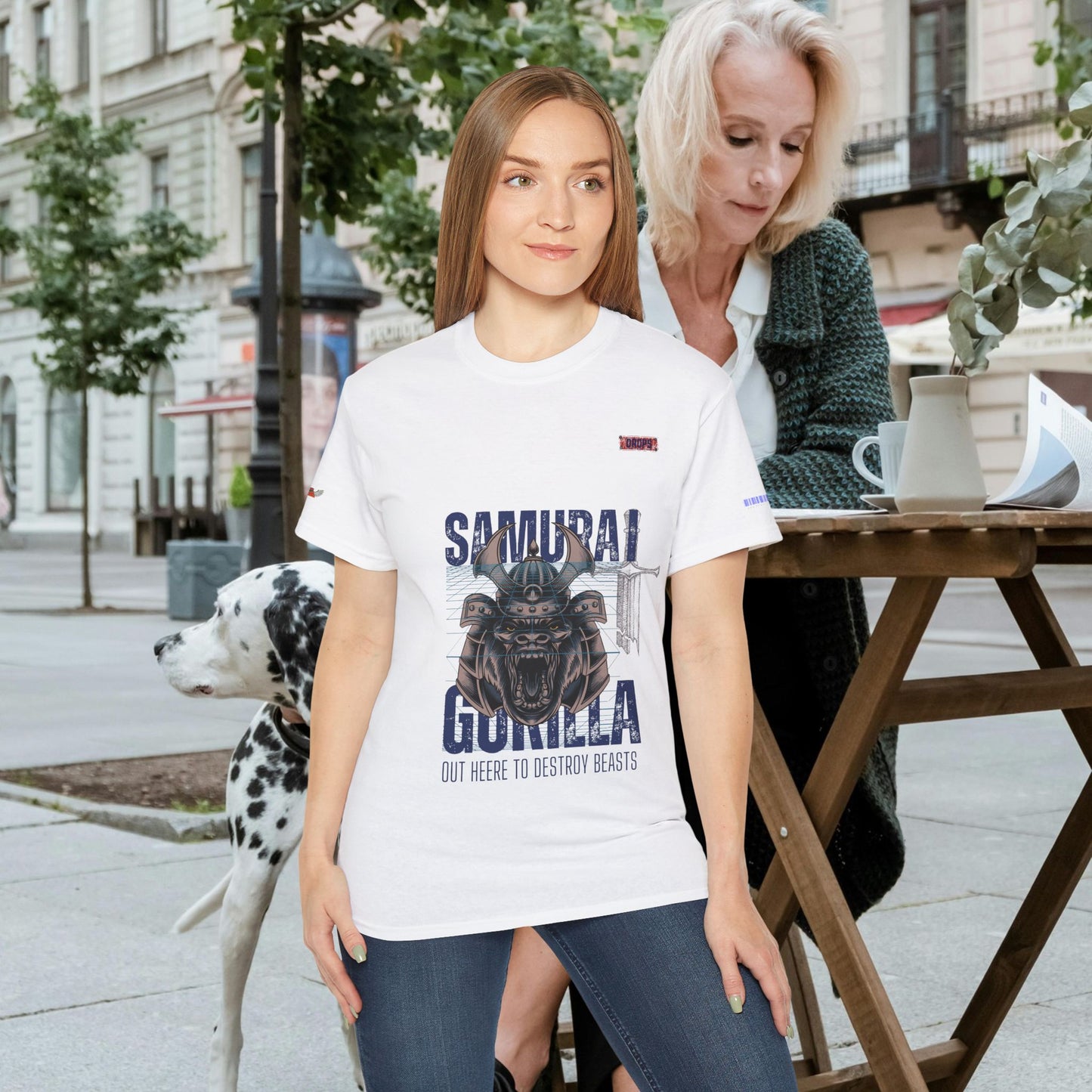Unisex Ultra Cotton Tee_ Classic Comfort Unleashed_ N2 Series USUCTEE PT2WW004_ Limited Edition Maximum Comfort & Style by WesternWaves: