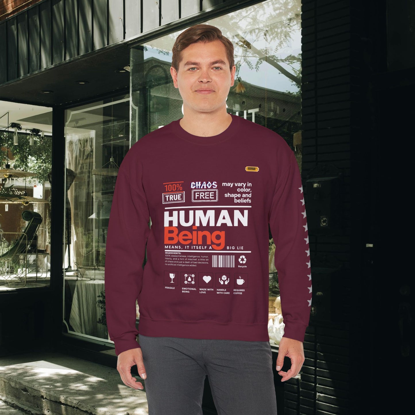 Unisex Heavy Blend™ Crewneck Sweatshirt_ N2 Series UHBCSS PT2WW019_ Limited Edition Pure Luxury By WesternWaves: