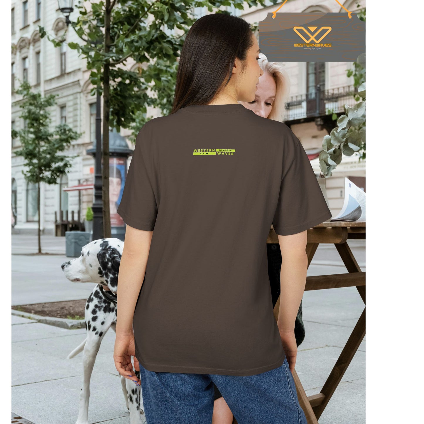 Unisex Heavy Faded Tee_ N7* Series USHFTEE PT2WW015_ Limited Edition Heavy Faded Tee by WesternWaves: