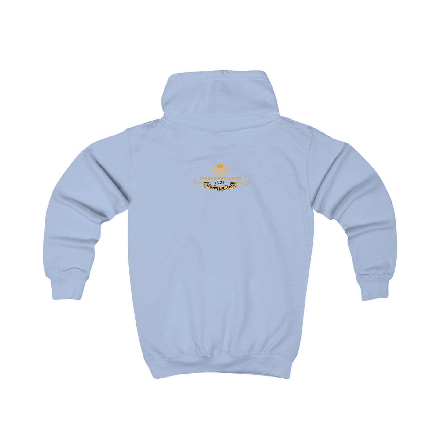 Kids Hoodie - N2+ Series KIDSH PT2WW001_ Limited Edition by WesternWaves:
