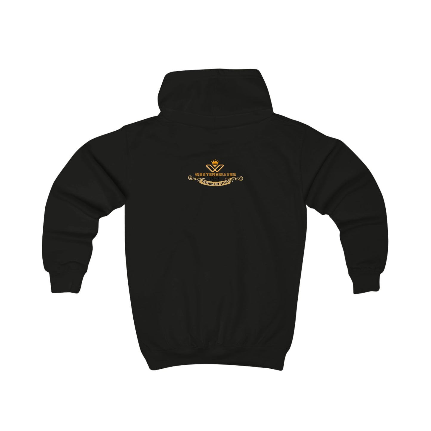 Kids Hoodie - N2+ Series KIDSH PT2WW001_ Limited Edition by WesternWaves: