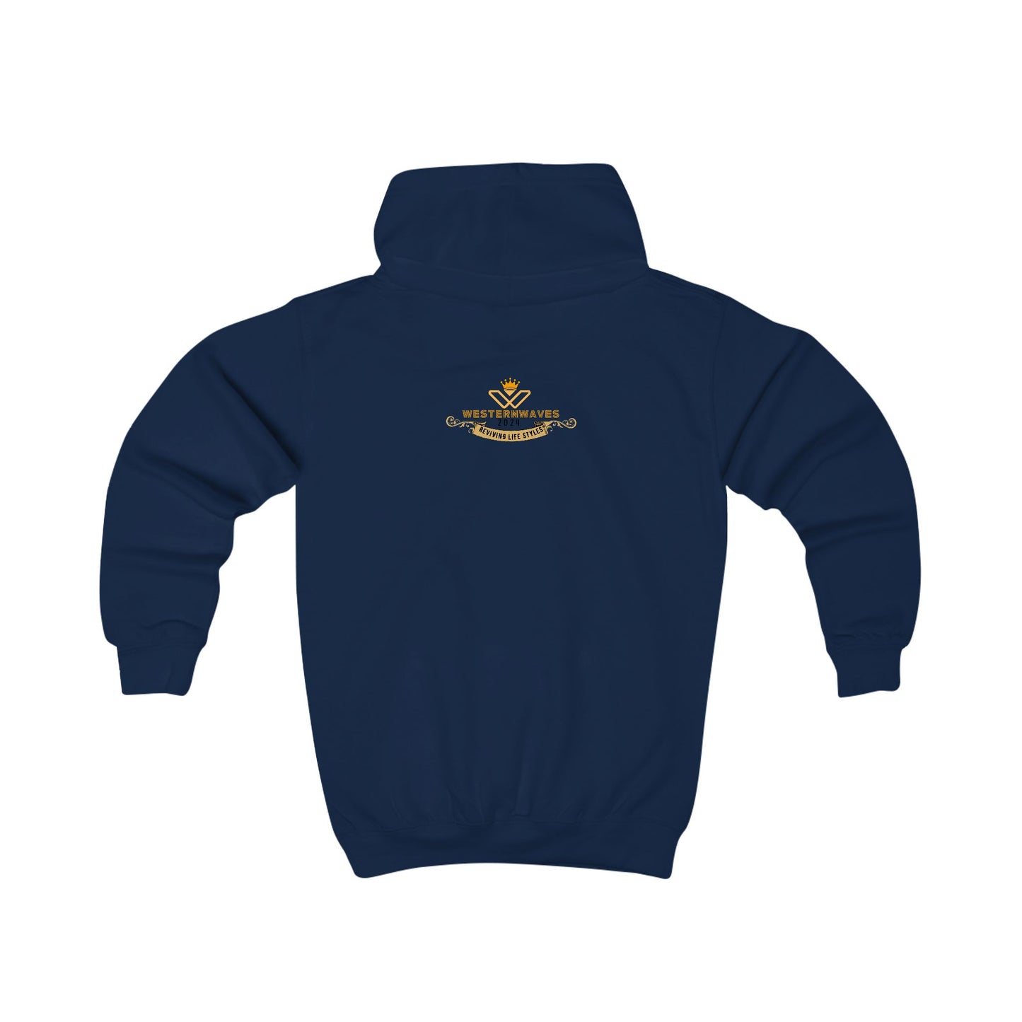 Kids Hoodie - N2+ Series KIDSH PT2WW001_ Limited Edition by WesternWaves: