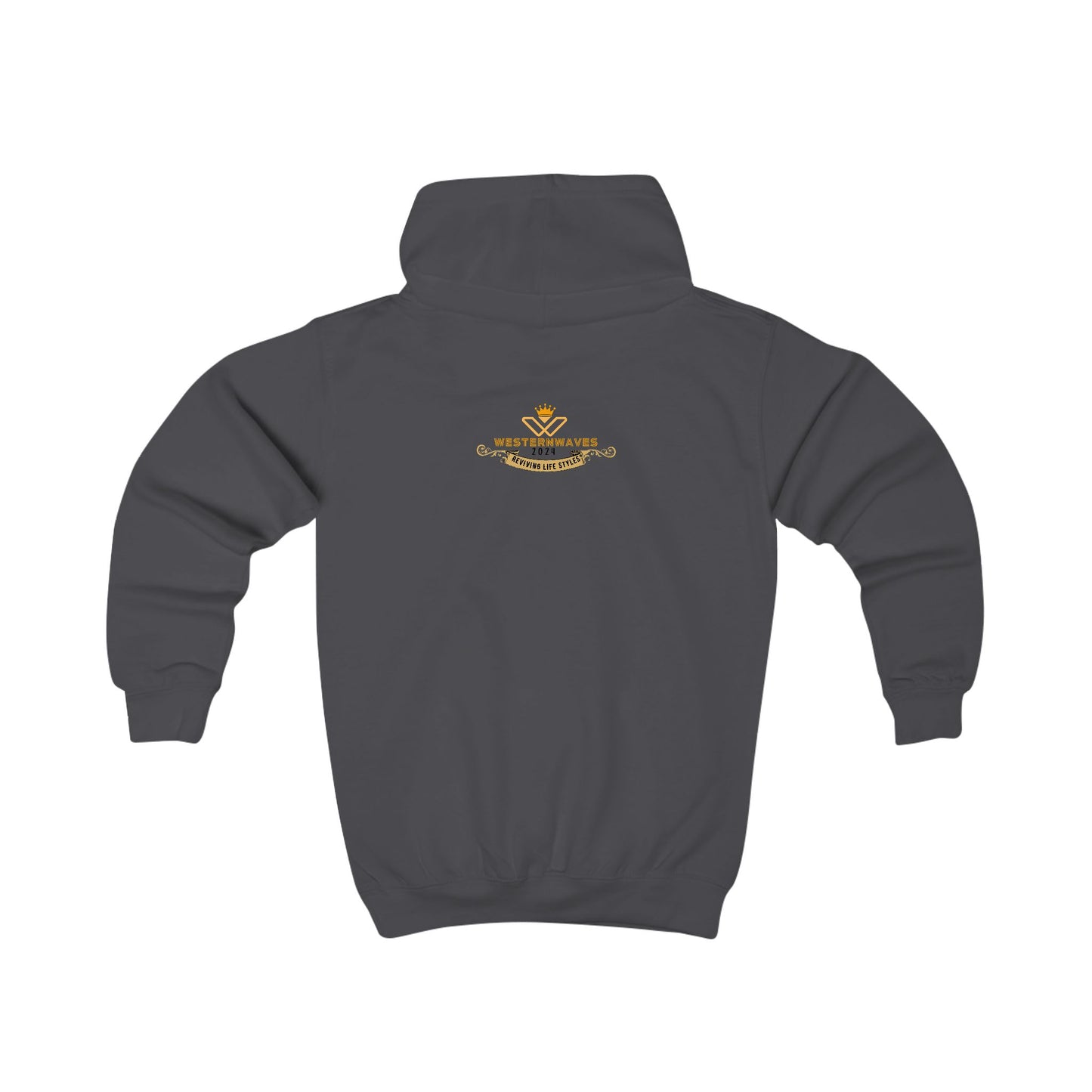 Kids Hoodie - N2+ Series KIDSH PT2WW001_ Limited Edition by WesternWaves: