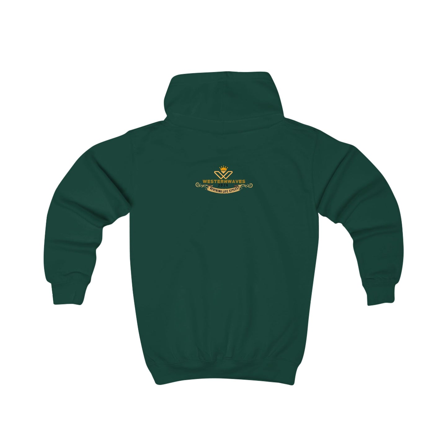 Kids Hoodie - N2+ Series KIDSH PT2WW001_ Limited Edition by WesternWaves: