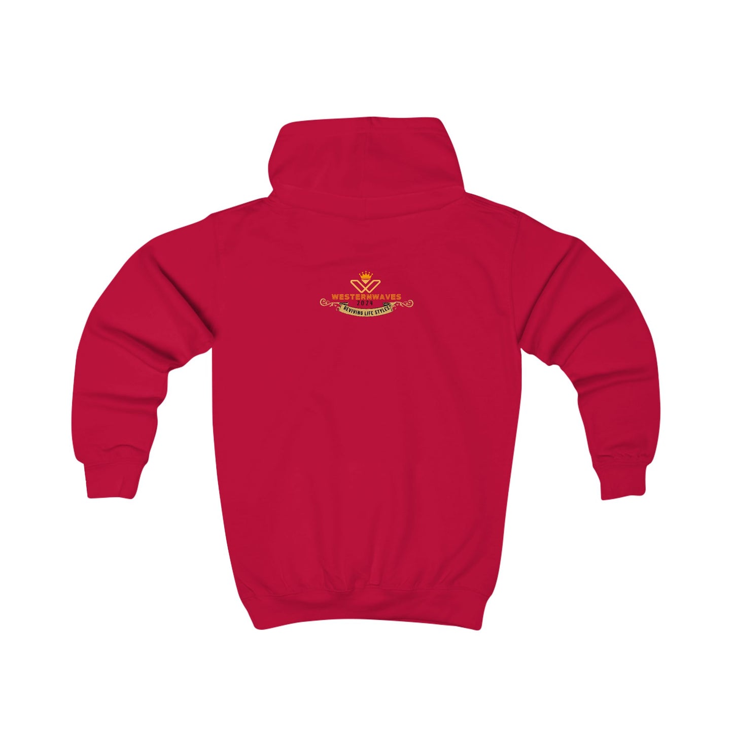 Kids Hoodie - N2+ Series KIDSH PT2WW001_ Limited Edition by WesternWaves: