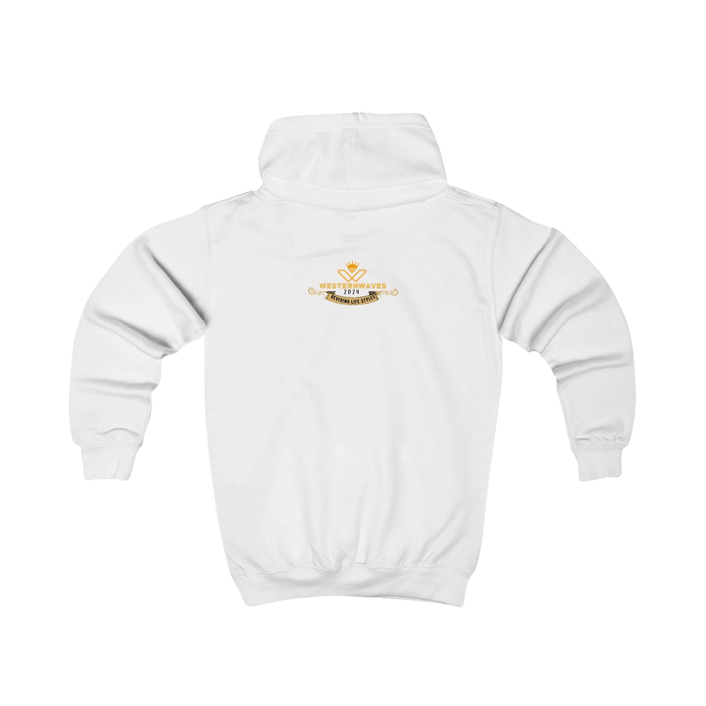 Kids Hoodie - N2+ Series KIDSH PT2WW001_ Limited Edition by WesternWaves: