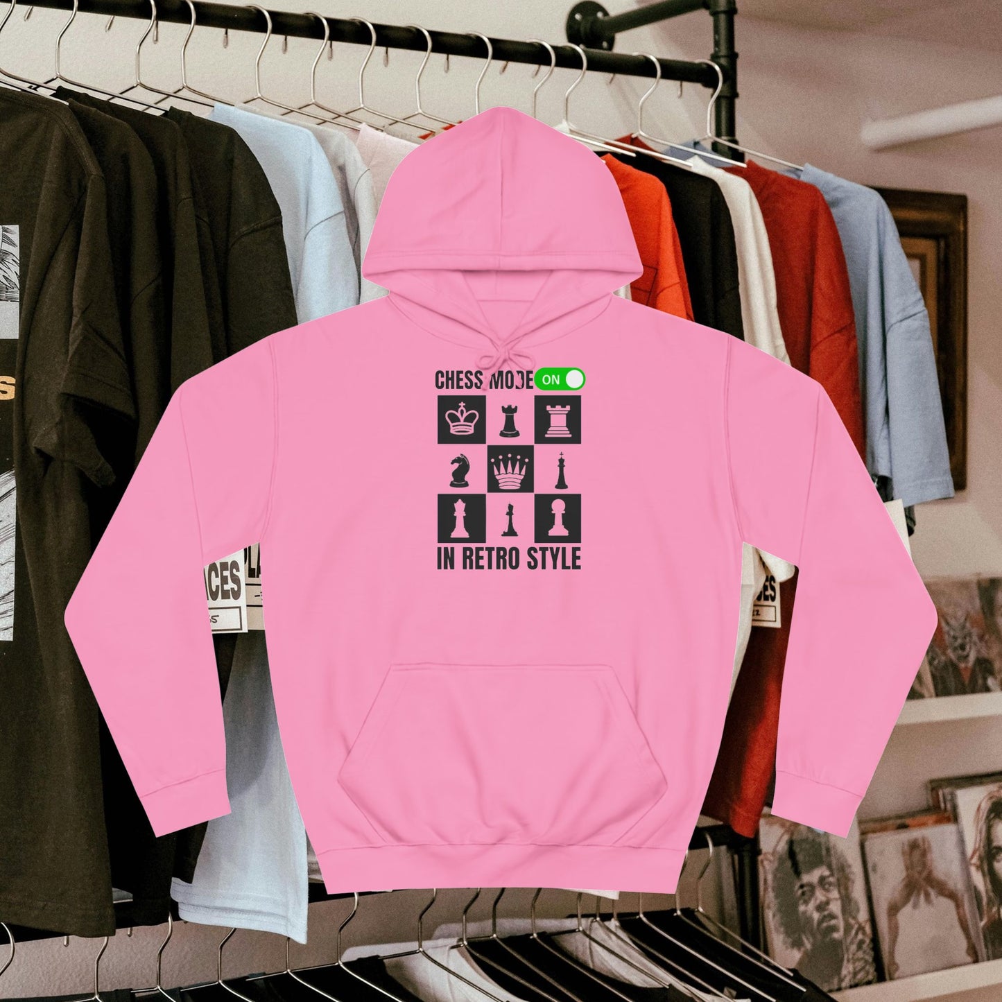Unisex College Hoodie_ N3+ Series SCH PT2WW003_ Limited Edition Timeless Unisex Design by WesternWaves: