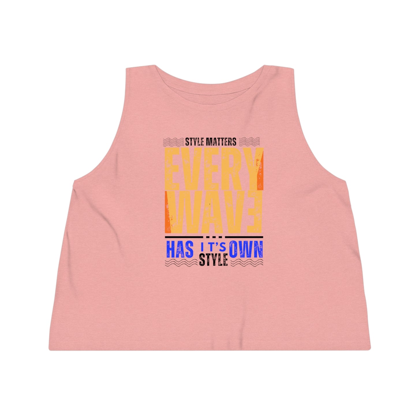 Women's Dancer Cropped Tank Top_ N2+ Series WDCTT PT2WV001_ Limited Edition Tank Top for Graceful Movements by WesternWaves: