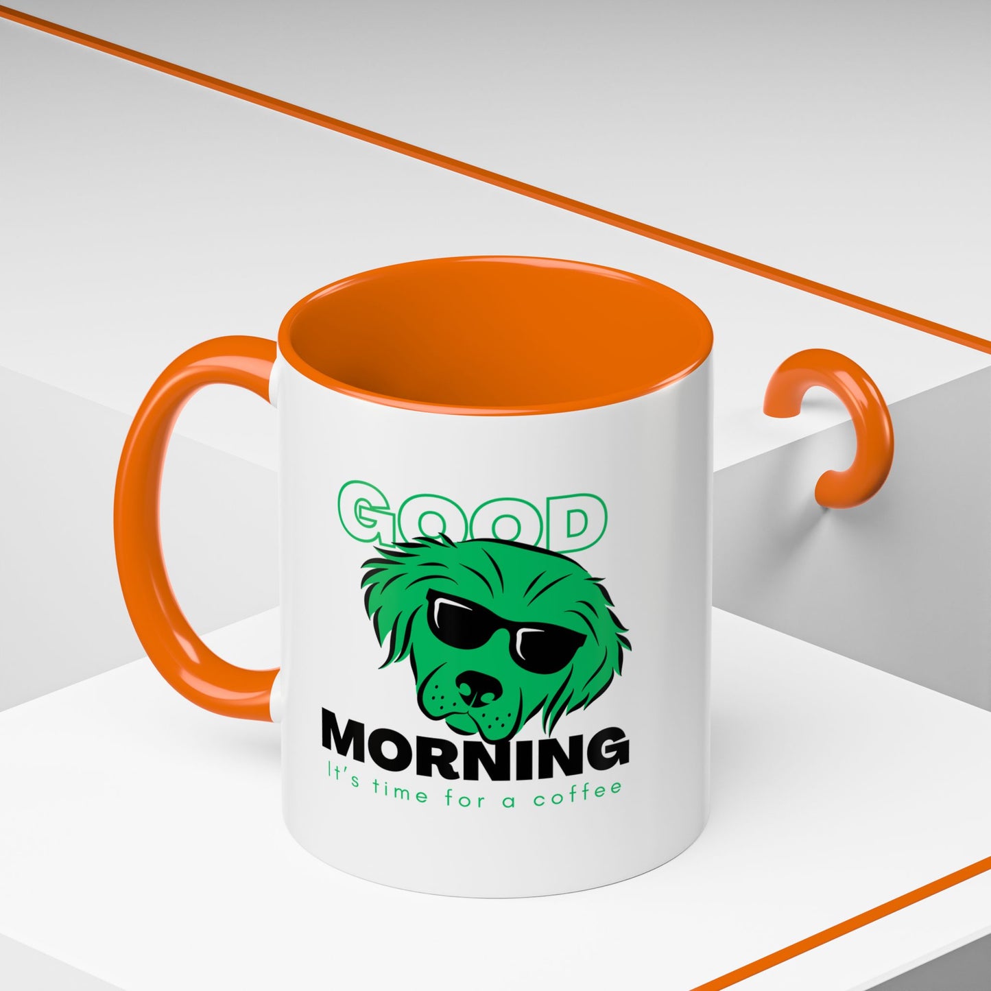 Accent Coffee Mug (11, 15oz)_ N+ Series ACMUG PT2WW012_ Limited Edition Mug by WesternWaves