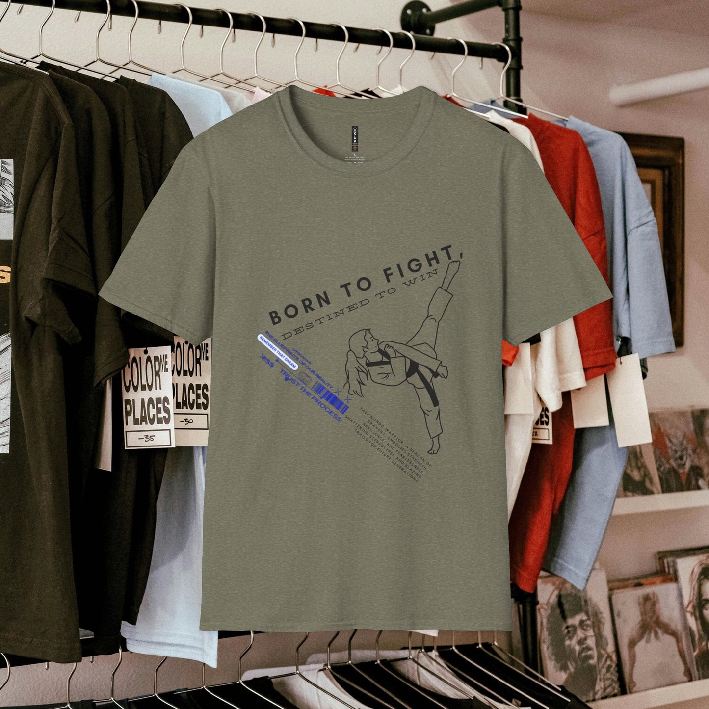 Unisex Softstyle T-Shirt_ N3+ Series USSTS FT2WW004_ Limited Edition by WesternWaves:
