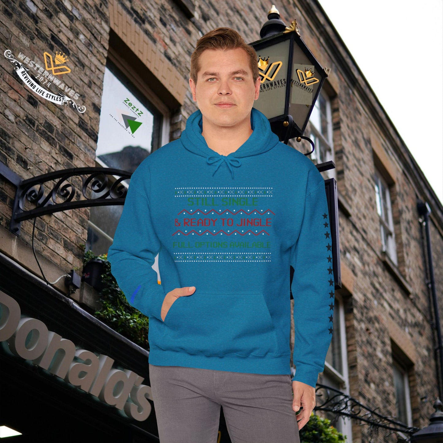 Unisex Heavy Blend™ Hooded Sweatshirt_ N2+ Series USHBHSS PT2WW007_Limited Edition Pinnacle of Comfort & Style by WesternWaves: