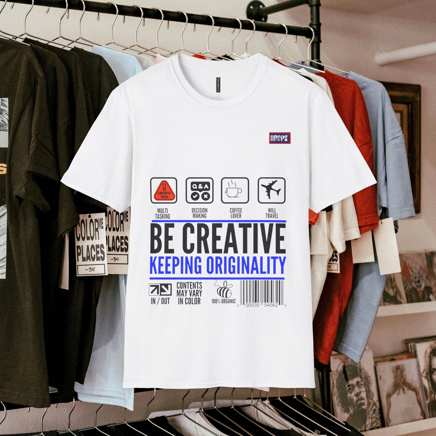 Unisex Softstyle T-Shirt_ N2+ Series USSTS FT2WW007_ Redefine Relaxation Limited Edition by WesternWaves:
