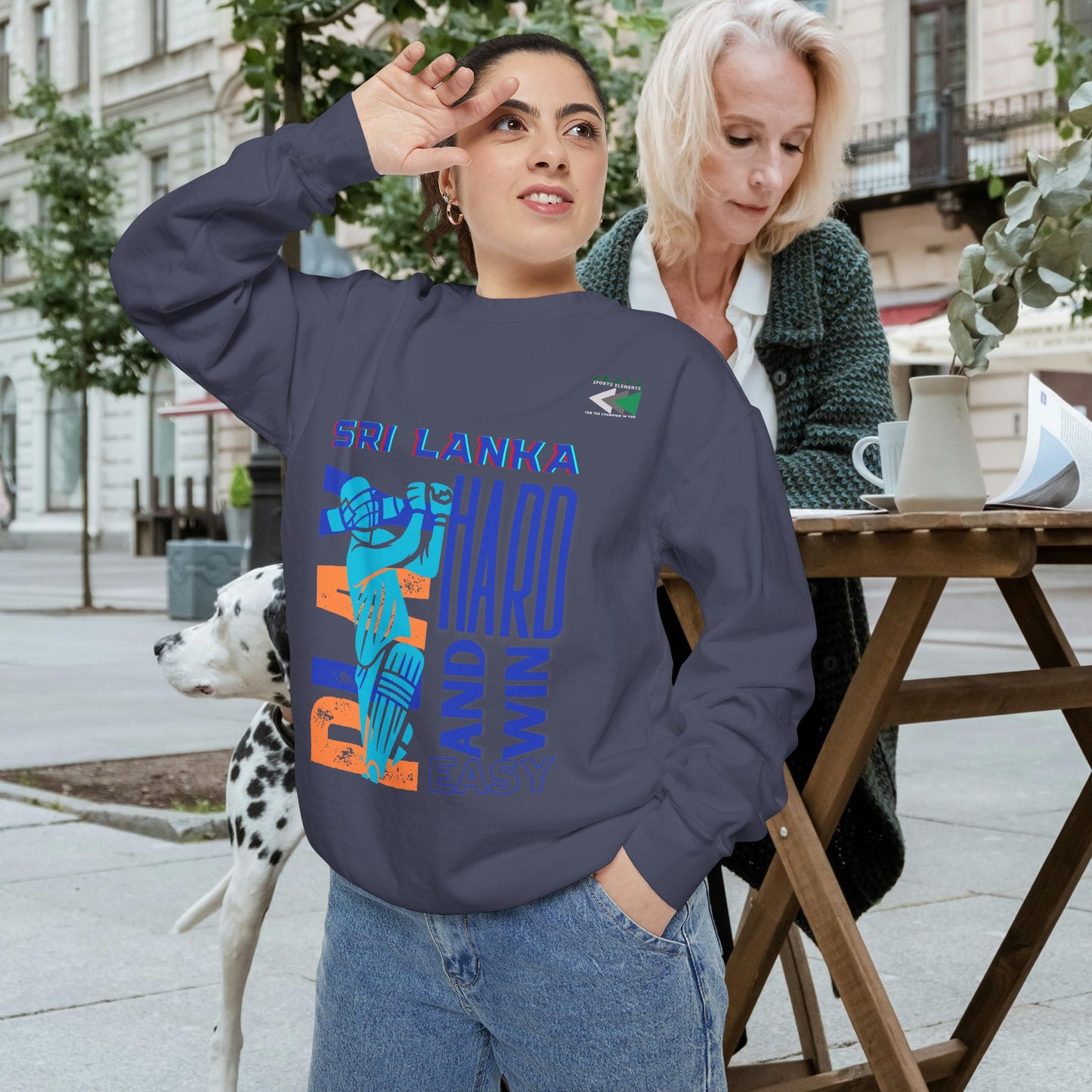 Unisex Garment-Dyed Sweatshirt_ N2 Series USGDSS PT2WW001_ Limited Edition Masterpiece of ‘ZeztZ’ Sports Brand Luxury & Casual Comfort by WesternWaves: