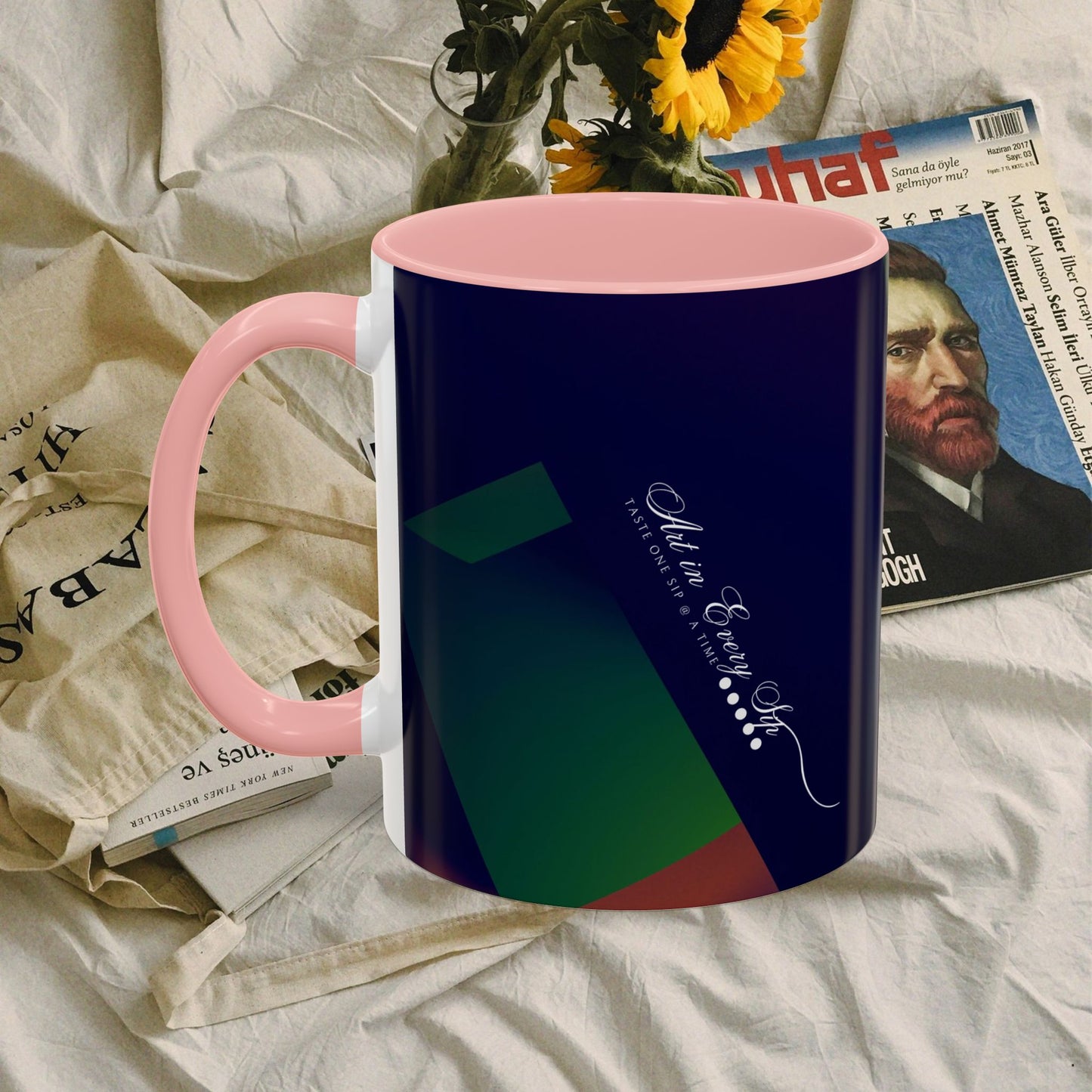 Accent Coffee Mug 11, 15oz_ N3+ Series ACM11OZ PT2WW018_ Limited Edition Perfect Blend of Style by WesternWaves: