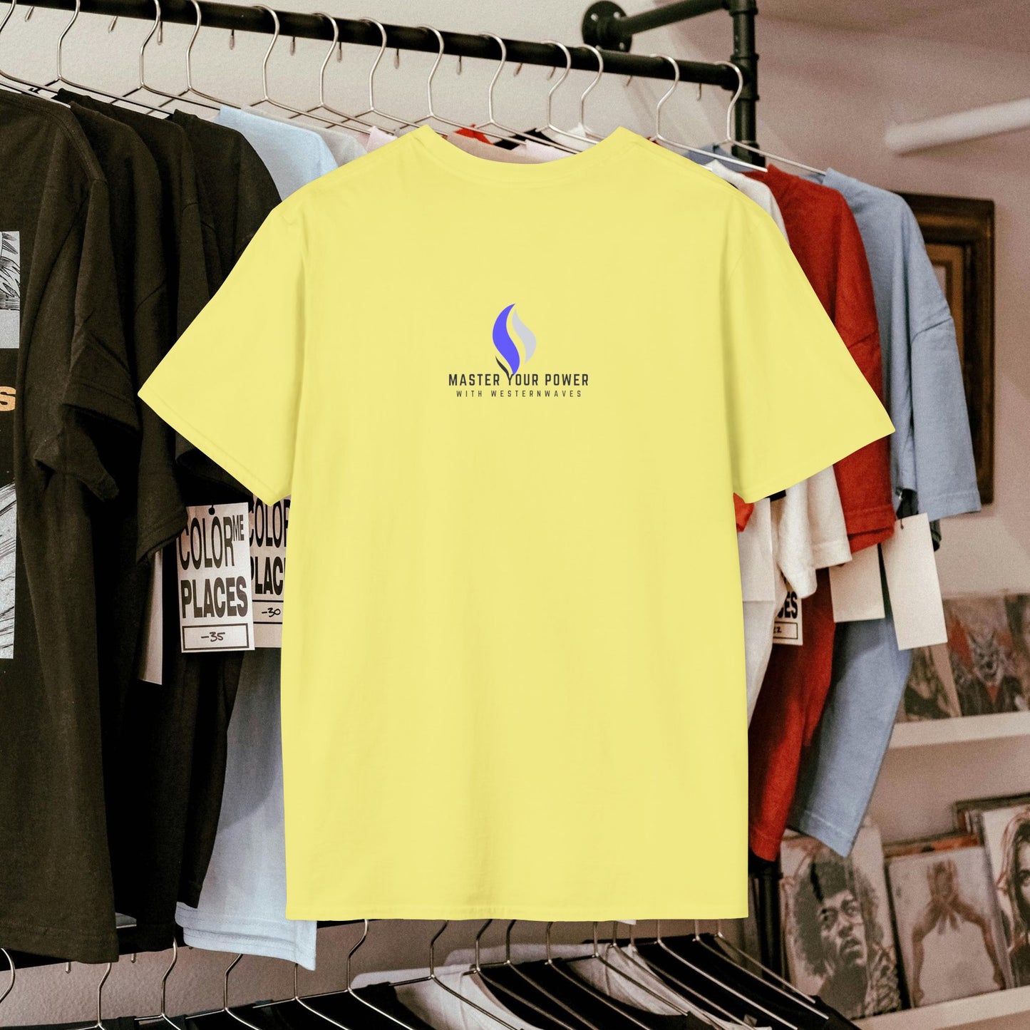 Unisex Softstyle T-Shirt_ N2+ Series USSTS FT2WW003_ Redefines Relaxation Limited Edition by WesternWaves: