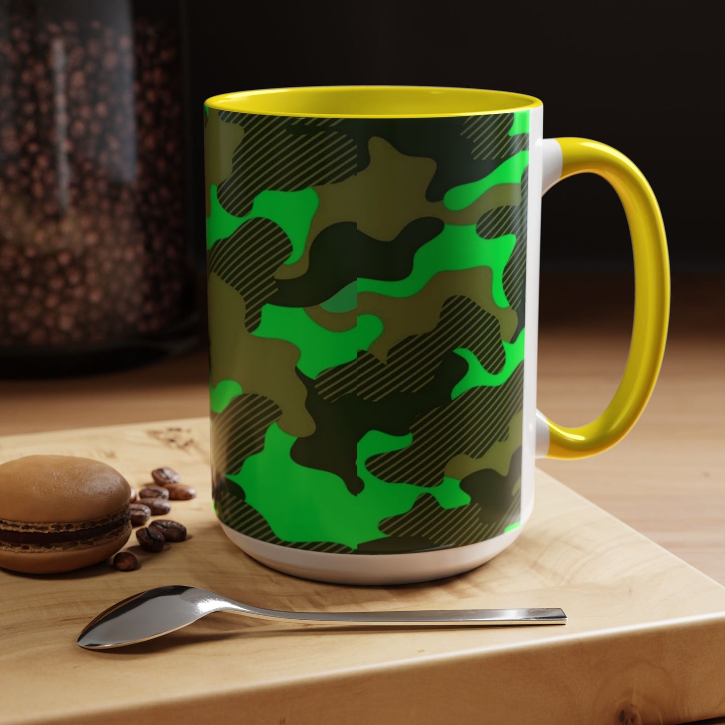 Accent Coffee Mug (11, 15oz)_ N2 Series ACMUG PT2WW004_ Limited Edition Mug by WesternWaves: