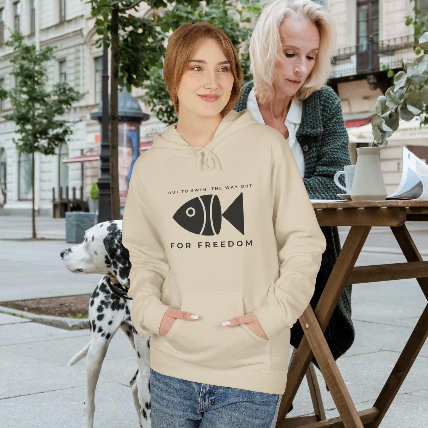 Unisex Midweight Softstyle Fleece Hoodie_ N3+ Series USMWXXFH PI2WW001_ Limited Edition by WesternWaves: