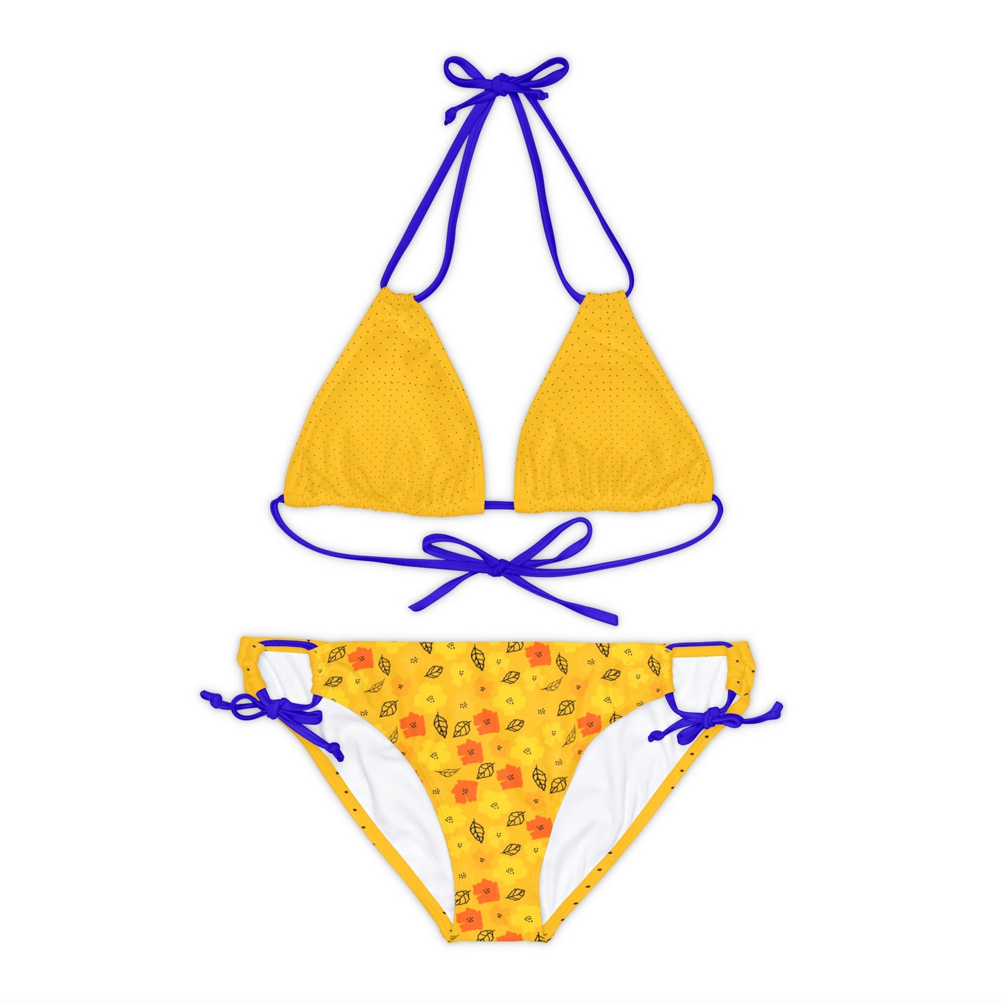Strappy Bikini Set (AOP)_ N+ Series SBS(AOP) PT2WW002_ Limited Edition by WesternWaves
