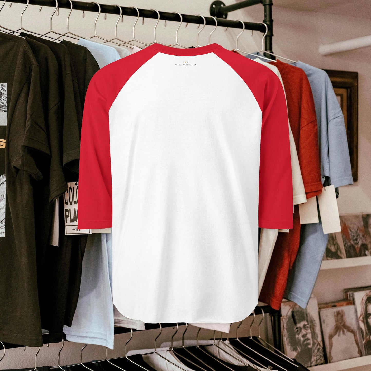 Beat the Beast Unisex Raglan Shirt - Retro Style, Perfect for Music Lovers and Casual Wear_ 19 April 2025_ 004