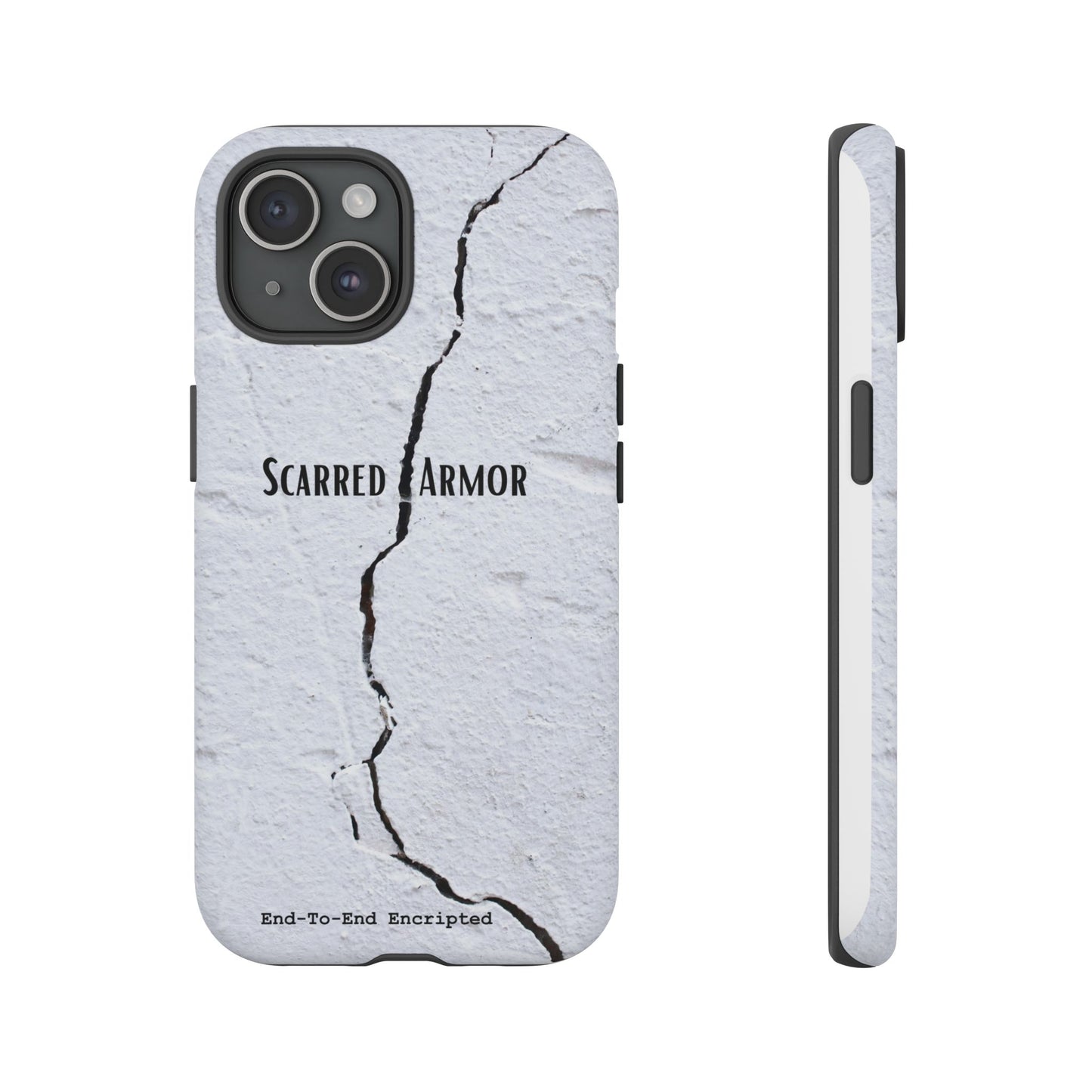 Tough iPhone Cases Phone Case_ Series N8+ TCPCASE PT2WW001_ Limited Edition Scarred Armor Design iPhone Cases by WesternWaves: