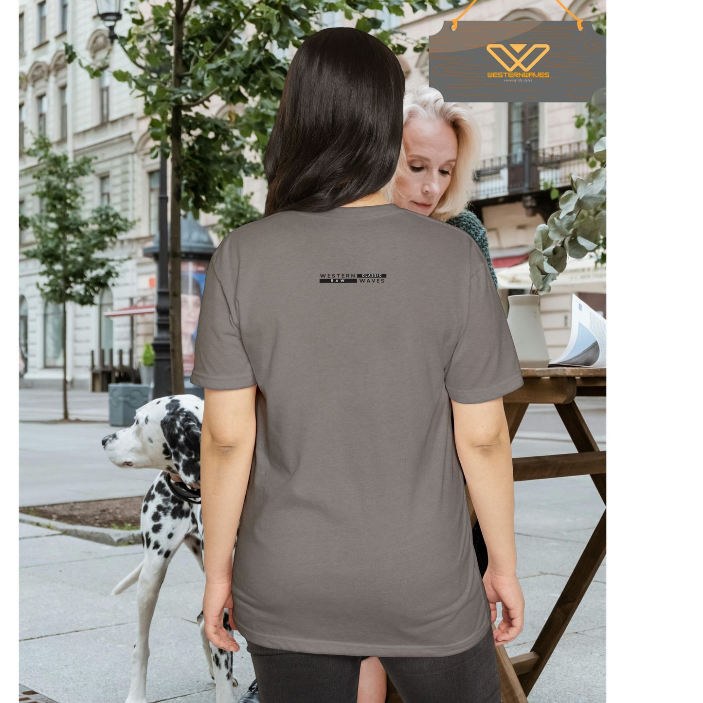 Unisex CVC Jersey T-shirt_ 16 June 2025_ Limited Edition Casual Fashion by WesternWaves: