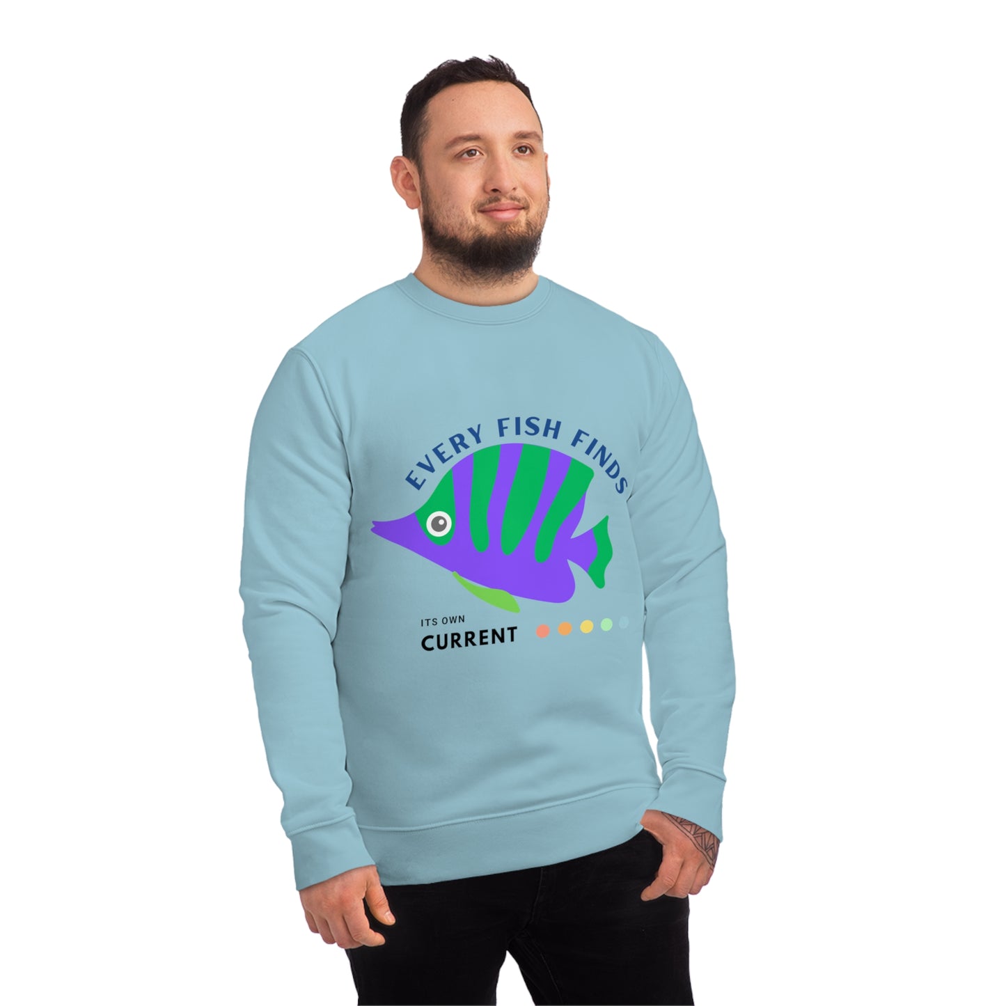 Unisex Changer Sweatshirt_ N+ Series USCSS PT2WW001_ Limited Edition Organic Comfort by WesternWaves: