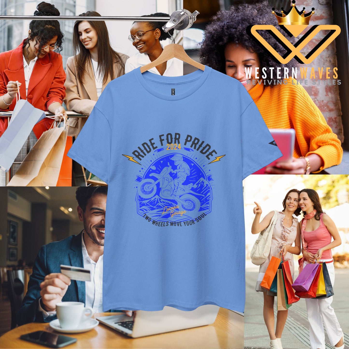 Unisex Heavy Cotton Tee_ Crafted from premium 100% cotton_ N3+ Series UHCT PT2WV004_ Limited Edition by WesternWaves: