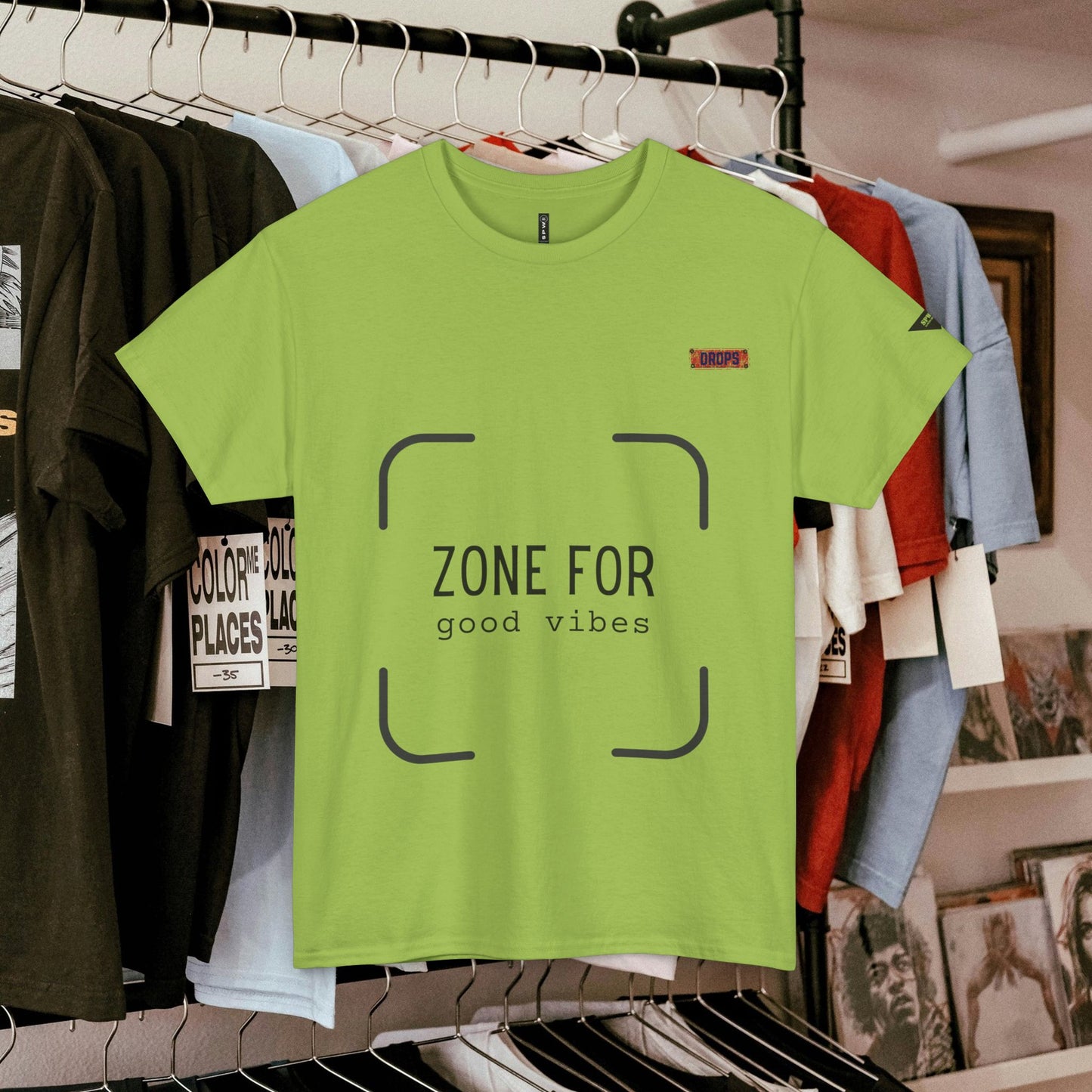 Unisex Heavy Cotton Tee_ 20 July 2025_ Limited Edition Unique Summer Wear_ by WesternWaves: