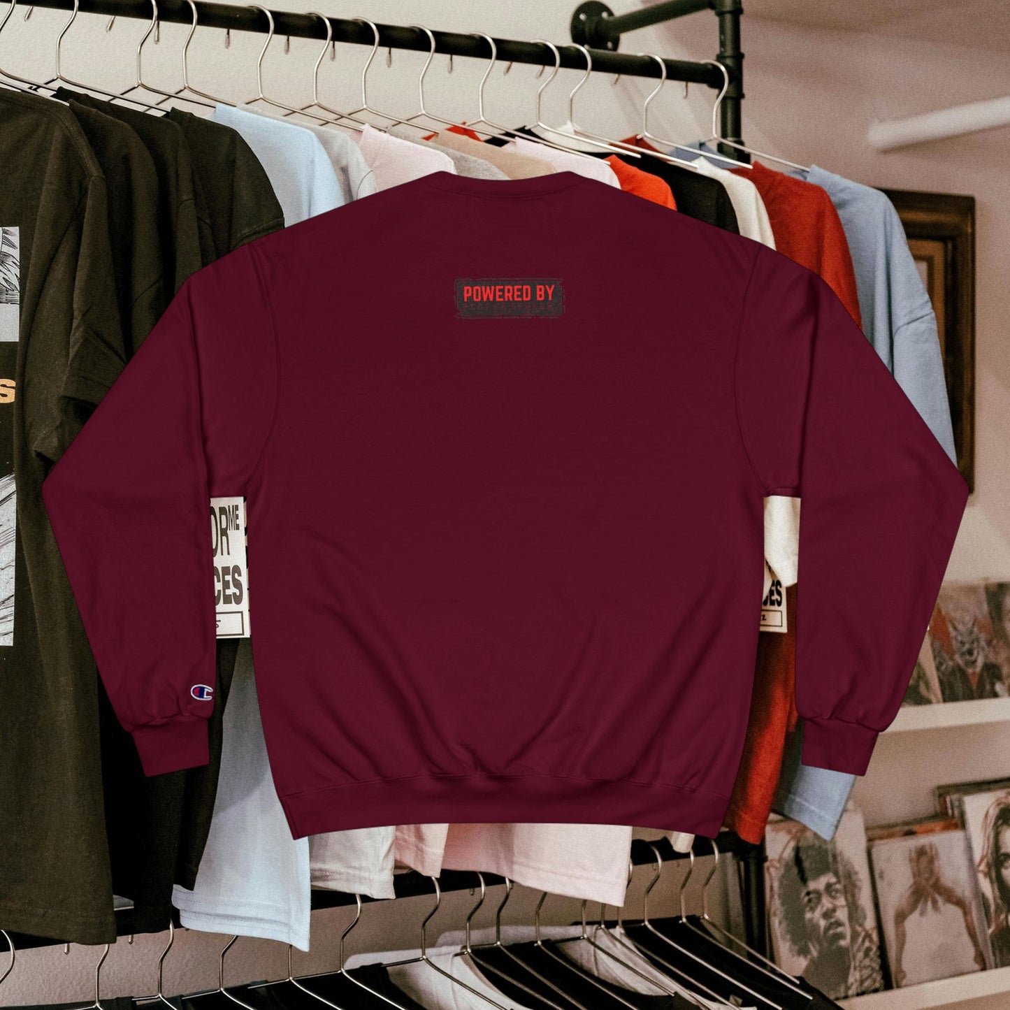 Champion Sweatshirt_ 28 June 2025_ Limited Edition Cozy Streetwear by WesternWaves: