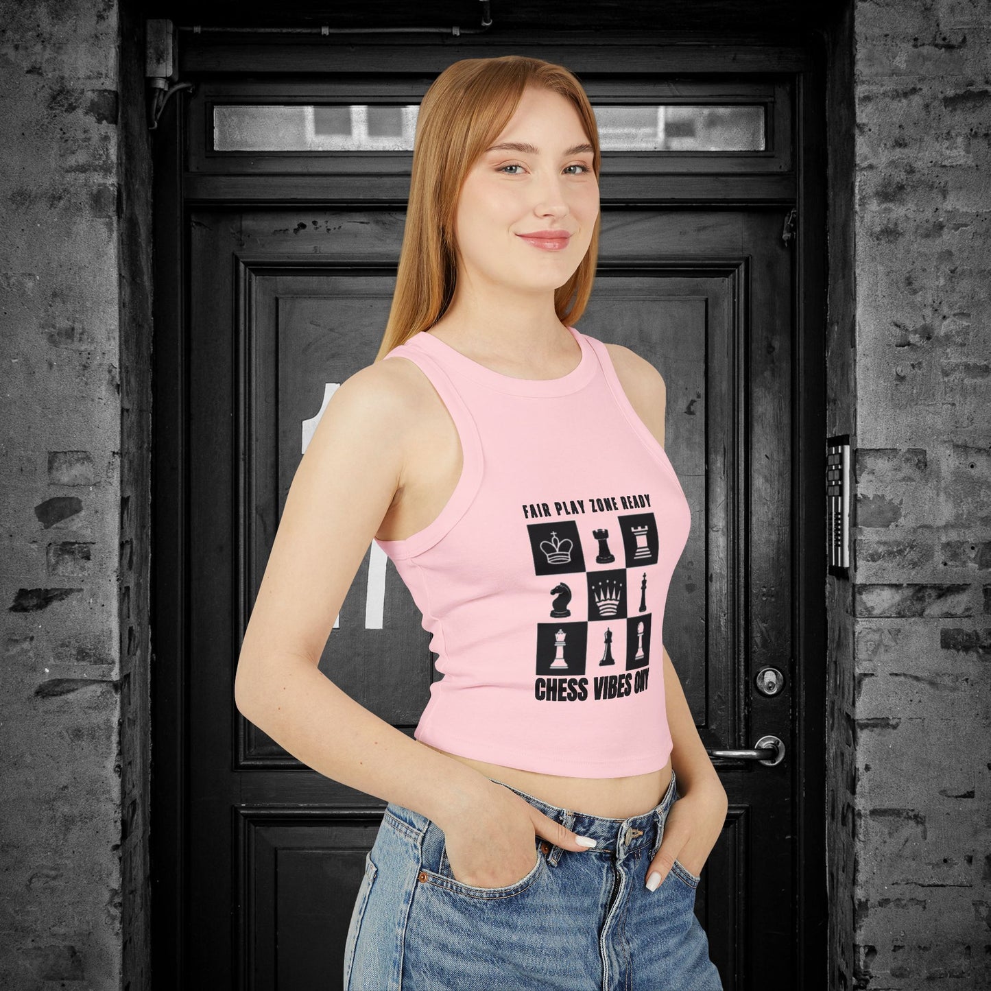 Women's Micro Rib Racer Tank Top_ N2+ Series WMRRT PT2WW008_ Limited Edition Style & Comfort by WesternWaves: