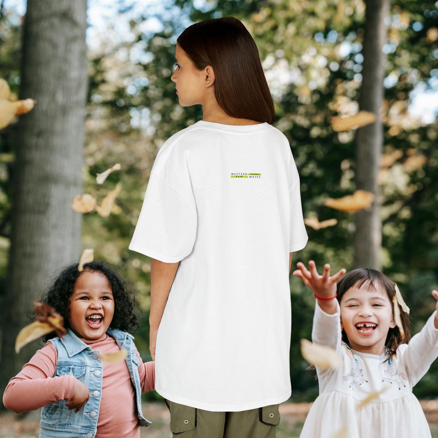 Kids Heavy Cotton™ Tee_ N3+ Series KHCT PT2WW004_ Limited Edition Durable Comfort for Every Adventure by WesternWaves: