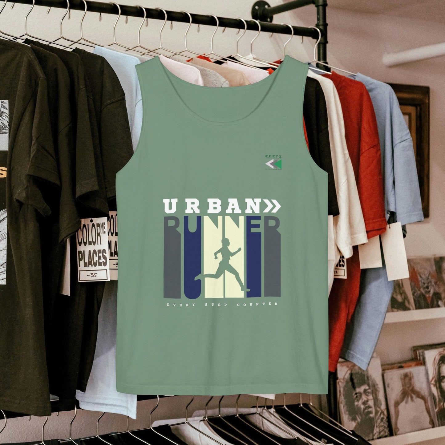 Unisex Garment-Dyed Tank Top_ 27 June 2025_ Limited Edition Summer Sports Apparel by WesternWaves: