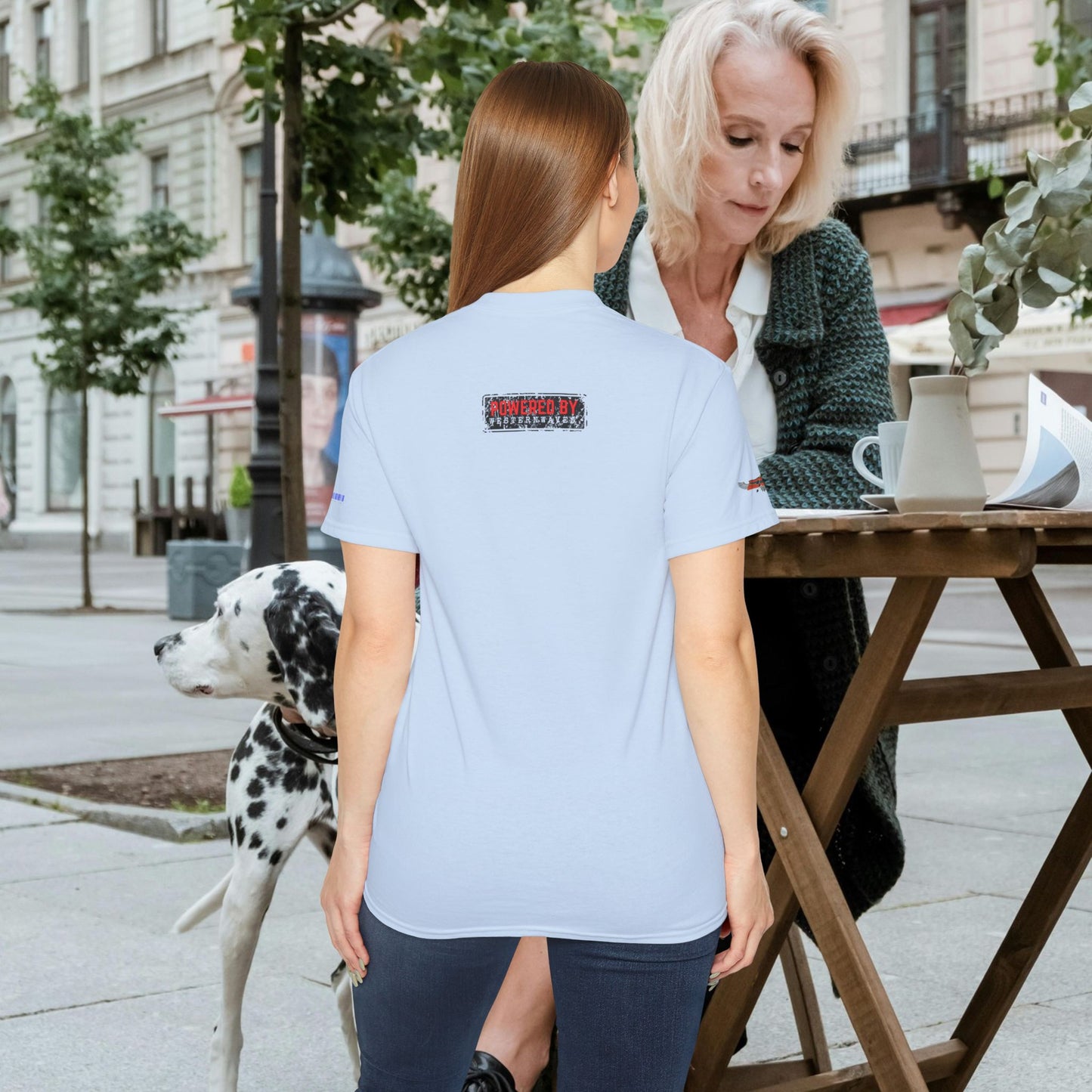 Unisex Ultra Cotton Tee_ Classic Comfort Unleashed_ N2 Series USUCTEE PT2WW004_ Limited Edition Maximum Comfort & Style by WesternWaves: