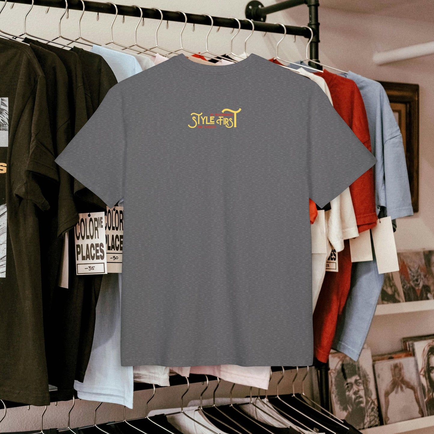 Unisex Oversized Tee_ N6+ Series USOSTEE PT2WW003_ Limited Edition by WesternWaves: