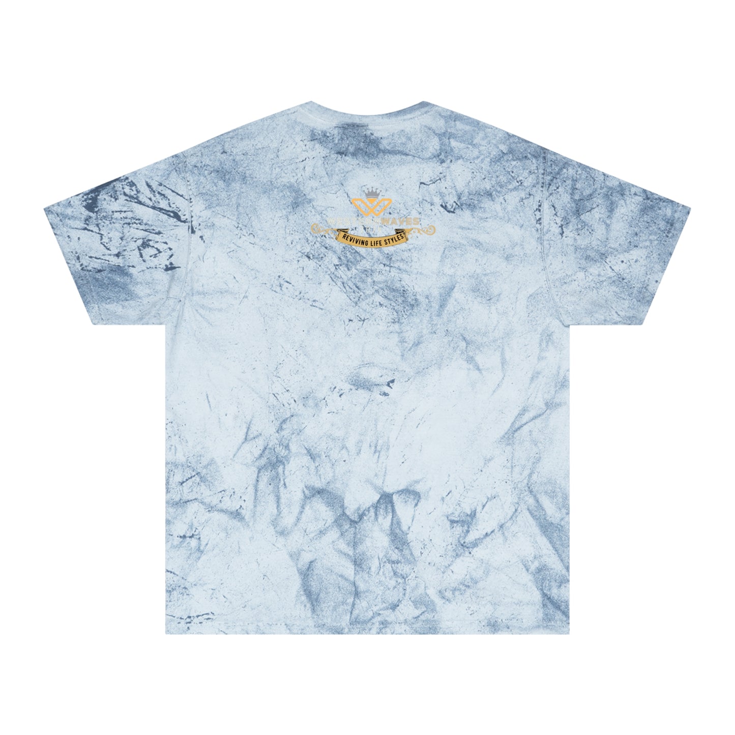 Unisex Color Blast T-Shirt_ N+ Series USCBTS PT2WW001_ Limited Edition by WesternWaves:
