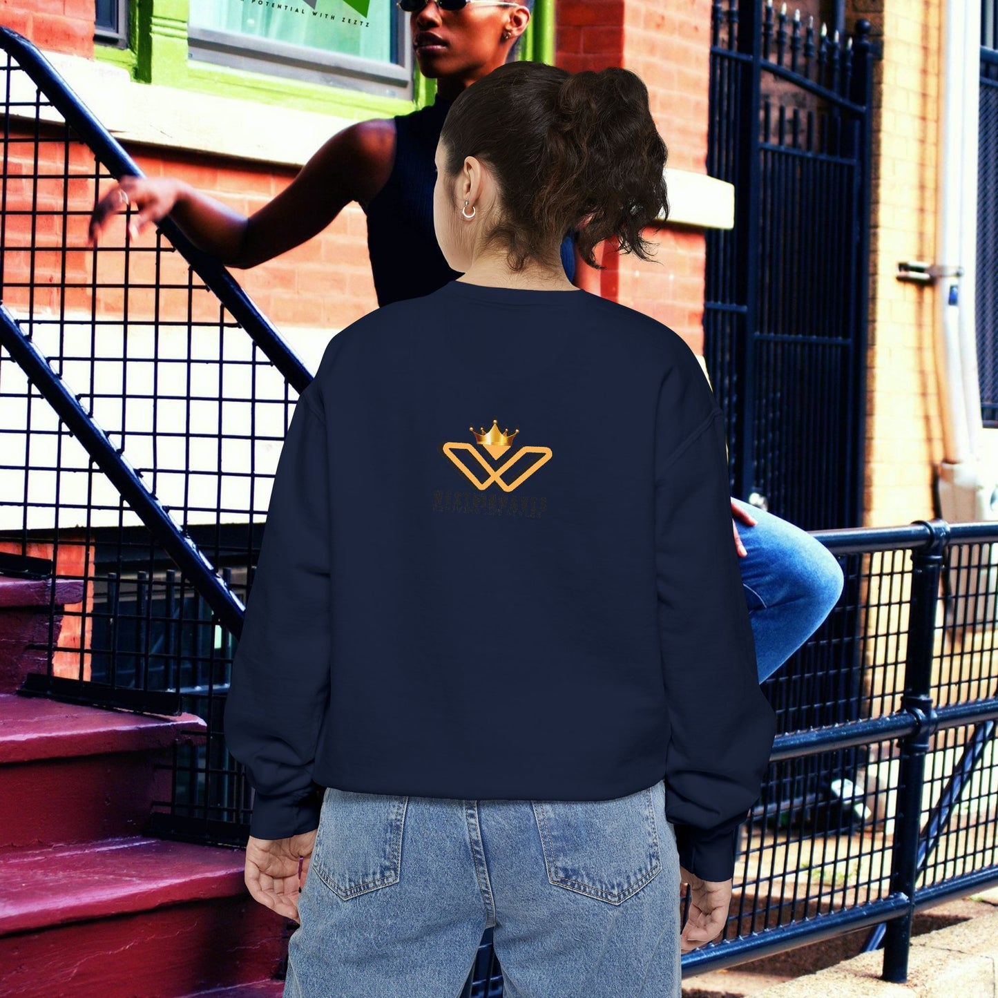 Unisex Garment-Dyed Sweatshirt_ N3+ Series UGDSS PT2WW004_ WesternWaves Limited Edition: