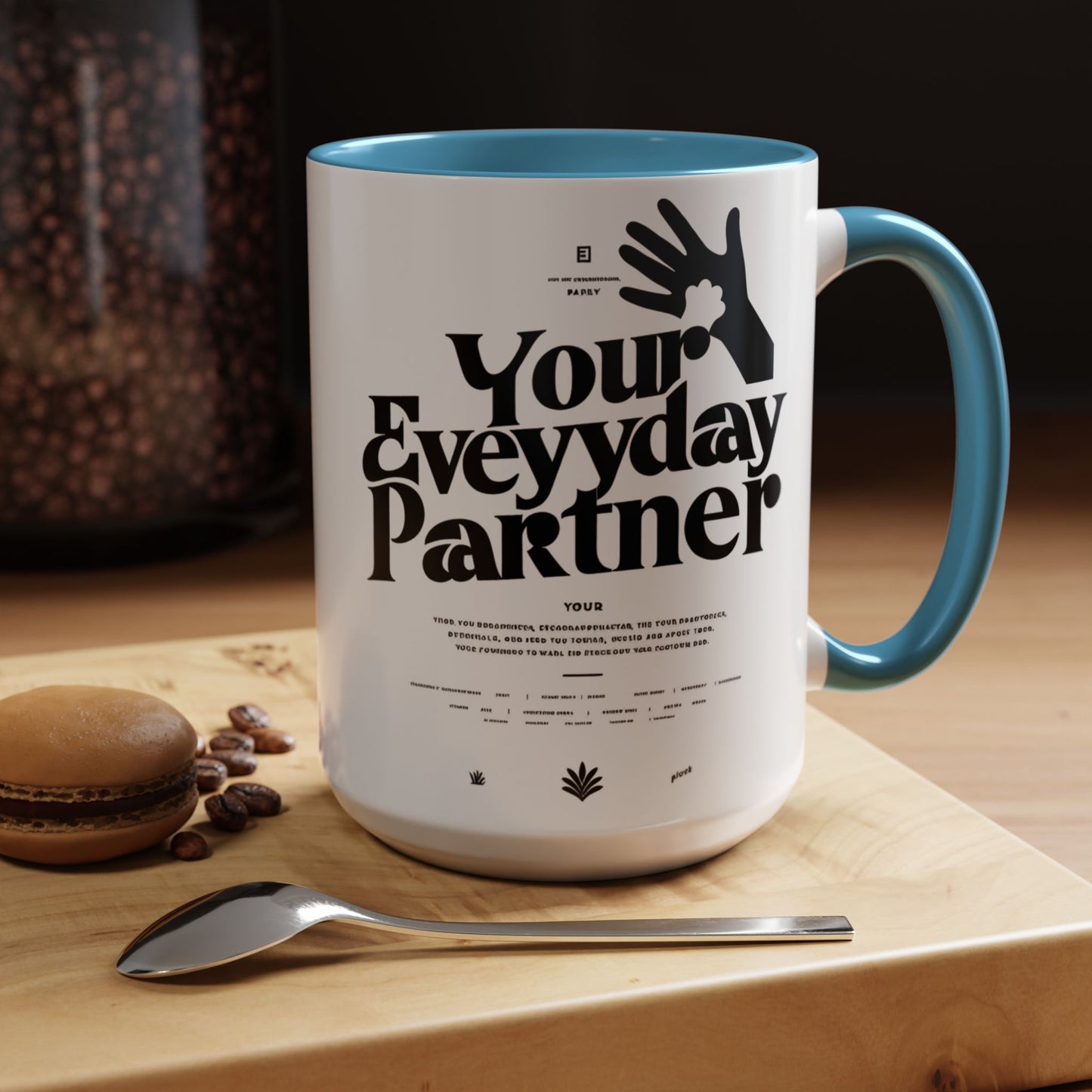 Accent Coffee Mug 11oz, 15oz_ N3* Series ACM11OZ PT2WW023_ Limited Edition Perfect Blend of Style by WesternWaves: