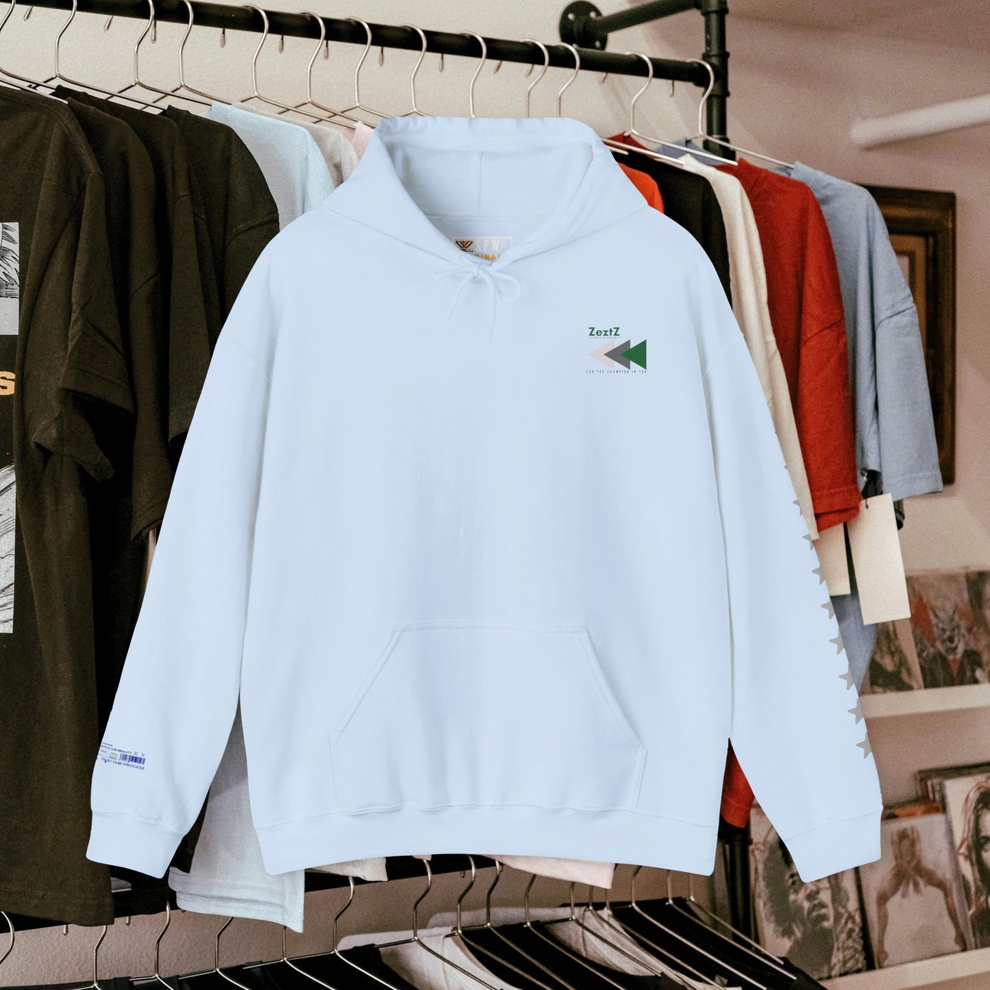 Unisex Heavy Blend™ Hooded Sweatshirt_ N+ Series USHBHSS PT2WW001_ Limited Edition by WesternWaves: