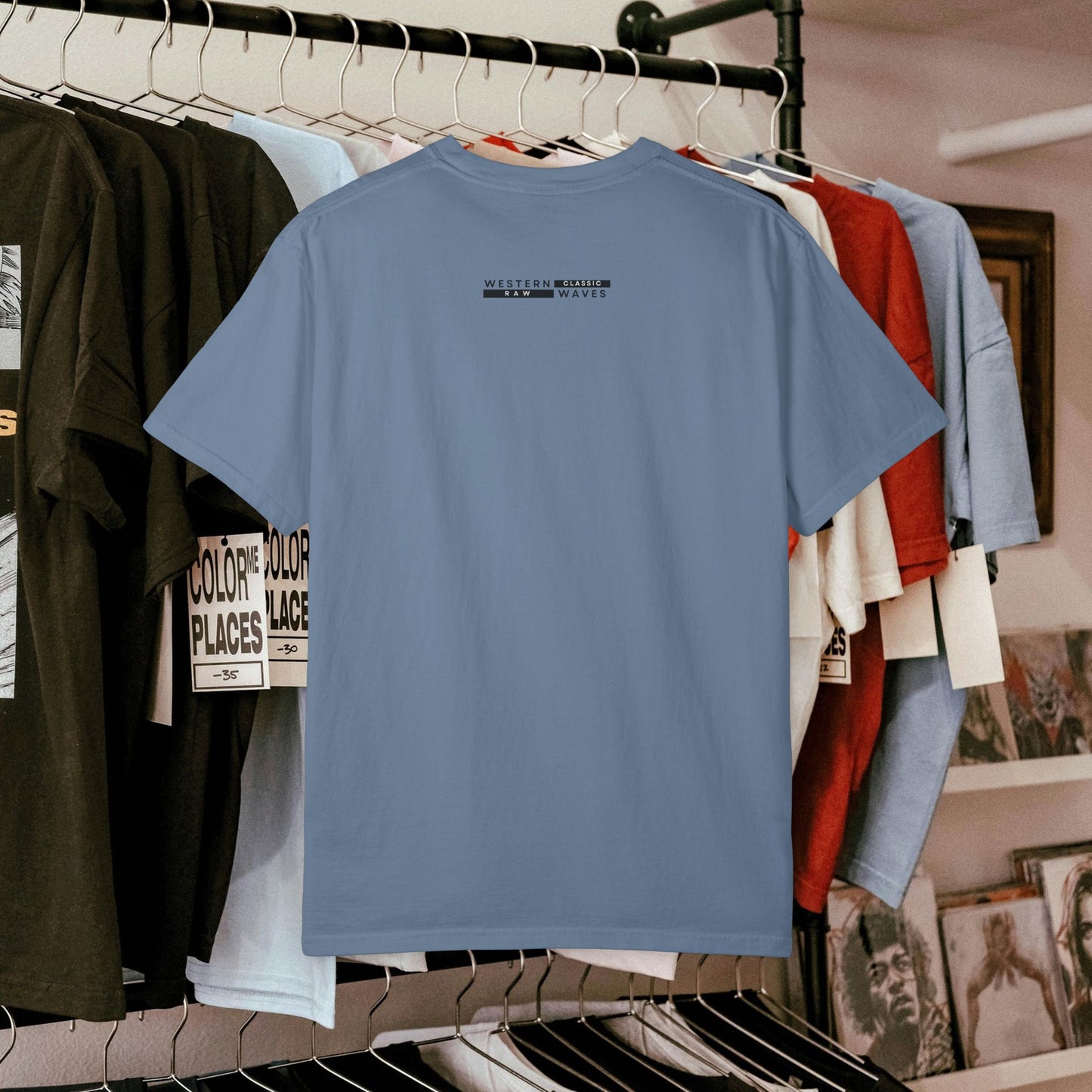 Unisex Garment-Dyed T-Shirt_ 26 June 2025_ Limited Edition Strength in Diversity by WesternWaves: