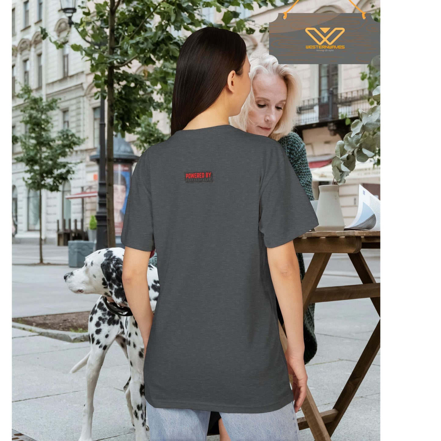 Unisex Sueded T-shirt_ 28 June 2025_ Limited Edition Summer Festivities, by WesternWaves:
