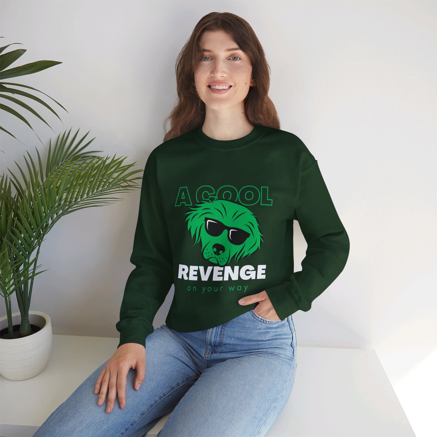 Unisex Heavy Blend™ Crewneck Sweatshirt_ N2+ Series UHBCSS PT2WW024_ Limited Edition Pure Luxury for Every Occasion by WesternWaves: